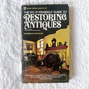 Vintage Restoring Antiques Paperback Book